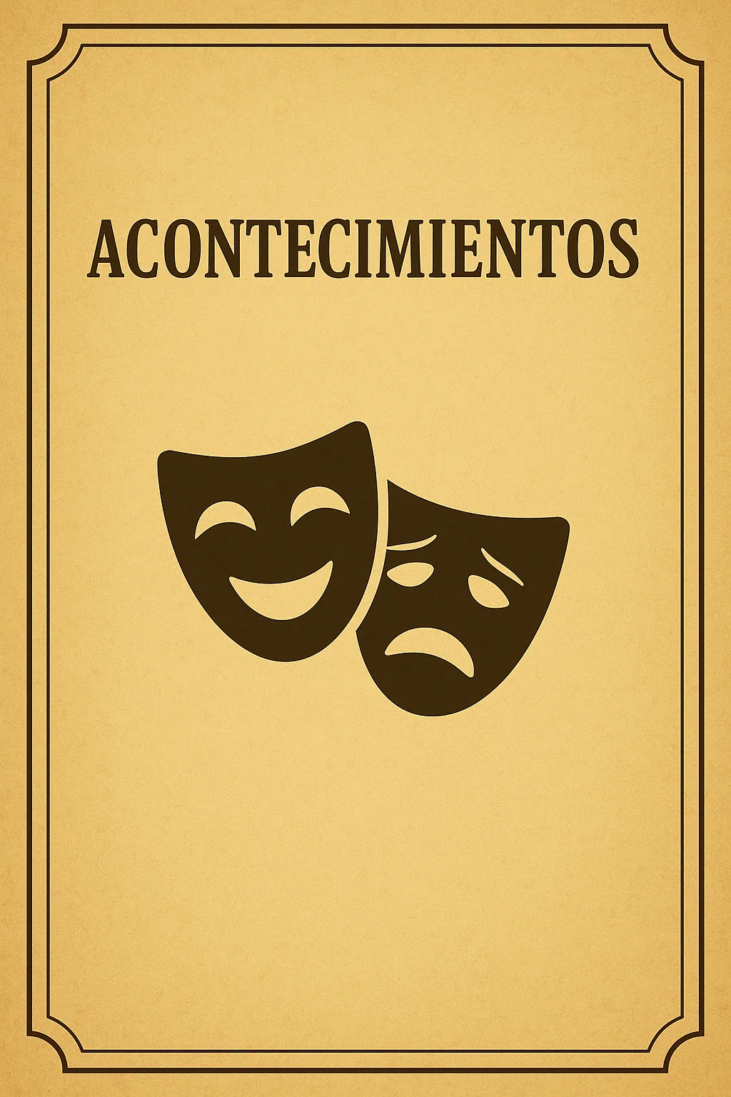 Acontecimientos · Cartas — muestra del proyecto