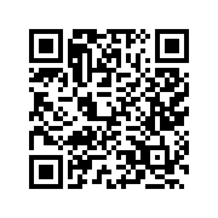 Código QR para abrir el portfolio de Alejandro Zalazar